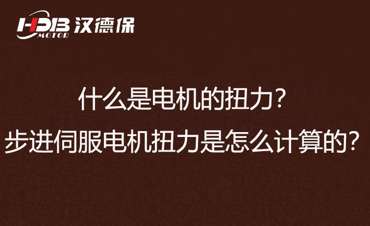 什么是電機的扭力？步進(jìn)伺服電機扭力是怎么計算的？
